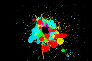 Paint Splatter Wallpapers Wide Resolution