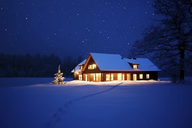 Beautiful Winter Night Wallpapers
