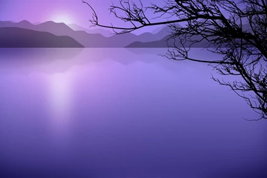 Cool Winter Lake Android Wallpapers