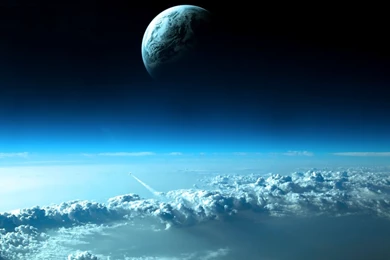 Beautiful Space View HD Desktop Wallpapers : High Definition : Mobile