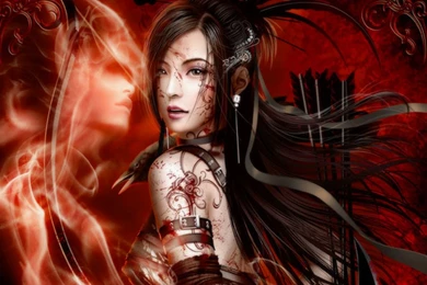 Warrior Girl   Fantasy Wallpapers (23124579)   Fanpop