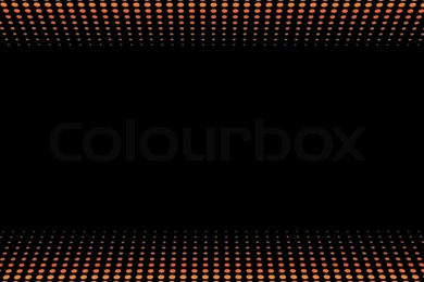 Symmetrical Fire Halftone Vector Backgrounds With Black Copy Space ...
