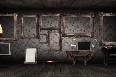 Frames On A Wall +Wallpaper+ By Ephoras On DeviantArt