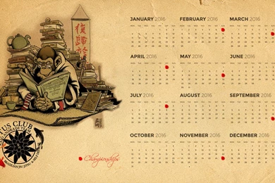 Wallpapers Calendars 2016