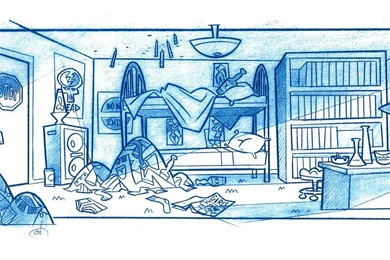 Cartoon Concept Design: Powerpuff Girls Backgrounds Design By ...