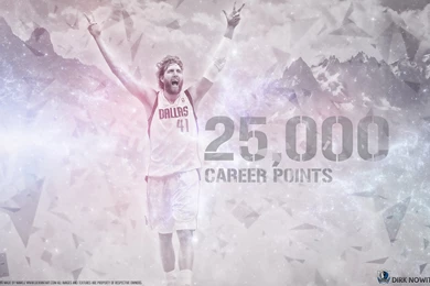 Dirk Nowitzki 25000 Career Points 1680×1050 Wallpapers