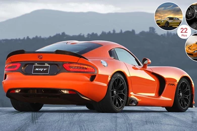 2014 SRT Viper TA   Rear