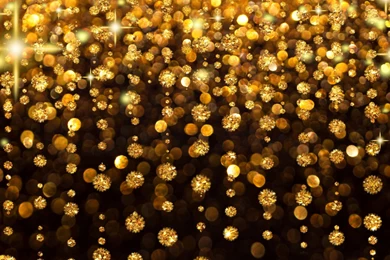 Download Wallpapers 2048x1152 Gold, Rain, Shine, Holiday ...