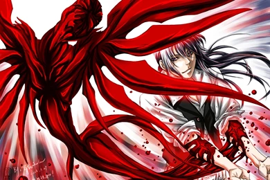 D Gray Man Yuu Kanda Blood Wallpapers