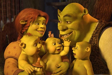1680x1050 Shrek Familly Desktop PC And Mac Wallpapers