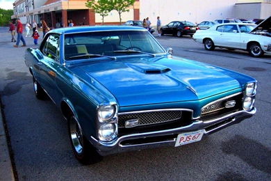 1967 Pontiac GTO Blue   Image