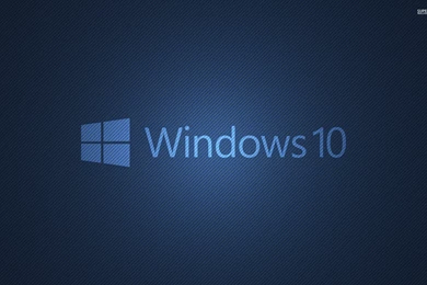 Windows 10 Text Logo On Blue Lines Wallpapers   Computer Wallpapers ...