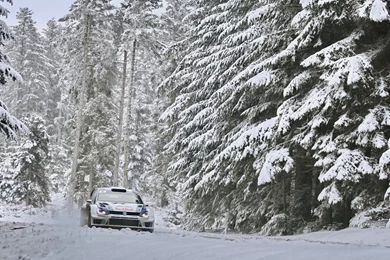2560x1440 Rally, Sebastien Ogier, Polo, Machine, Winter, Forest ...