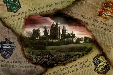 Wallpapers Hogwarts Castle Harry Potter Hufflepuff Gryffindor ...