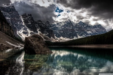 Download Mountain Lake Scene Wallpapers 1920x1080