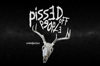 PISSED OFF PEOPLE   Pagan Deer Skull Wallpapers