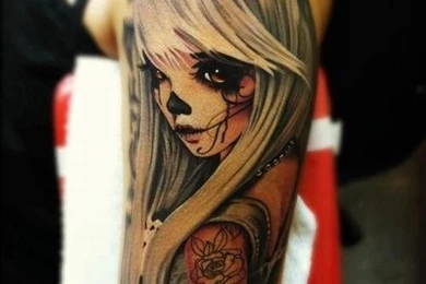 Deer Head Tattoo Designs