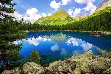 Wallpapers Acer Nature Mountain Lake Hd And Mountains 1920x1200 ...