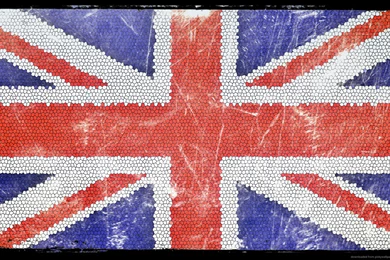 Download 1680x1050 Union Jack Mosaic Desktop Wallpapers