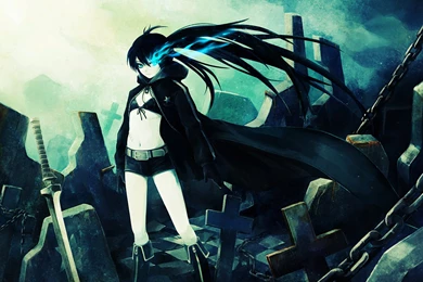 Black Rock Shooter Wallpapers