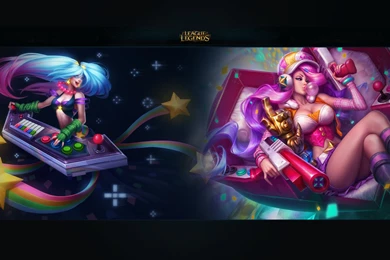 Arcade Sona And Miss Fortune HD Wallpapers