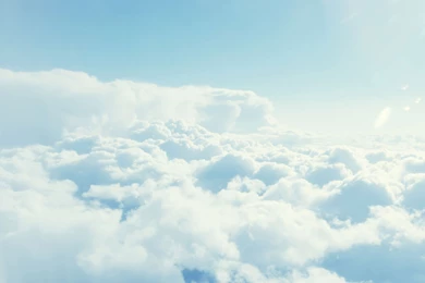 Pretty White Clouds Wallpapers