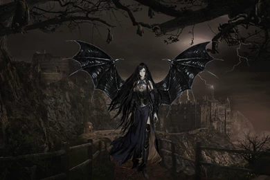 Gothic Vampire Angel Wallpapers For Desktop, Laptop And Tablet
