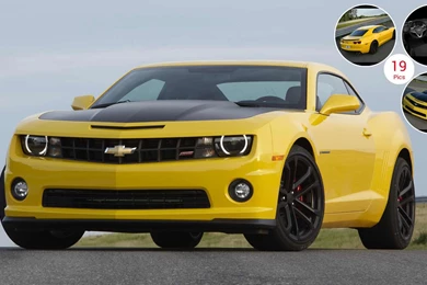 2013 Chevrolet Camaro 1LE Yellow   Front