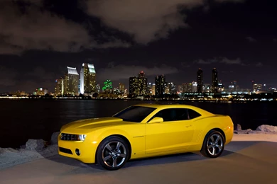 Cars And Only Cars: Chevrolet Camaro Yellow