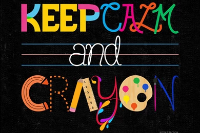 Keep Calm And Crayon