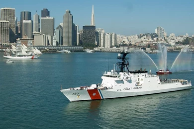 Warship: Coast Guard Cutter Bertholf Wallpapers