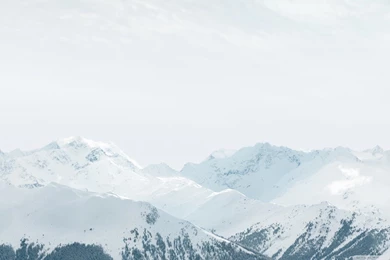 Apple IOS Snow Mountains HD Desktop Wallpapers : Widescreen : High ...