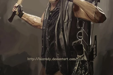 The Walking Dead. Daryl By HuzRedy On DeviantArt