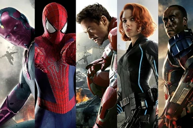 CAPTAIN AMERICA 3 Civil War Marvel Superhero Action Fighting 1cacw ...