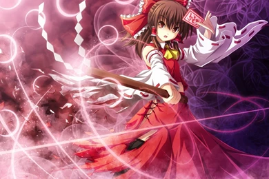 Reimu Touhou Wallpapers