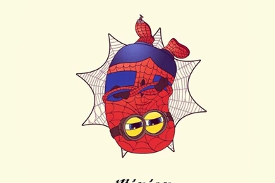 2014 Halloween Spider Man Minion Apple Iphone 6 Plus Wallpapers HD ...