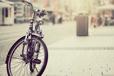 Streets, Vintage, Bicycles :: Wallpapers