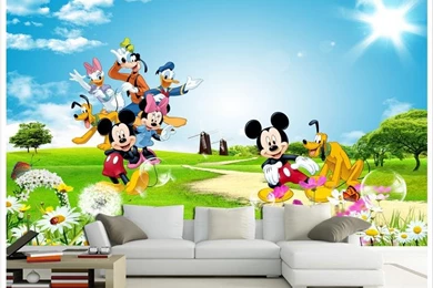 Popular Mickey Mouse 3d Wallpaper Buy Cheap Mickey Mouse 3d ...