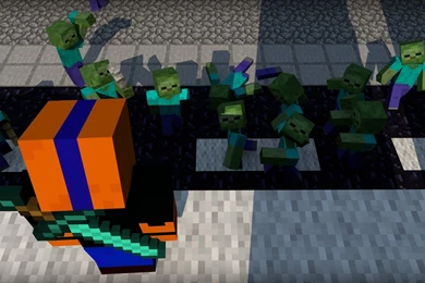 Games Streets Army Zombies Minecraft Backgrounds Pictures ~ Games ...