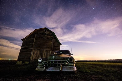 The Old Car To The Old Home Wallpapers And Images   Wallpapers ...