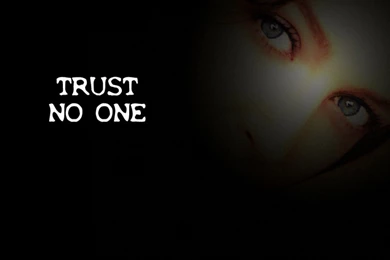 Free Desktop Wallpaper, Xfiles Trust Noone