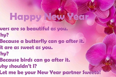 Happy New Year Sms Wallpapers 2016 Love Romantic