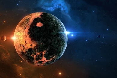 Outerspace Stars And Planets   Nexus Wallpapers