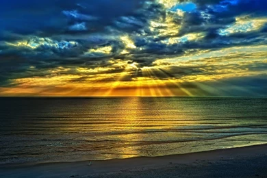 Beautiful Orange Sunset Wallpapers