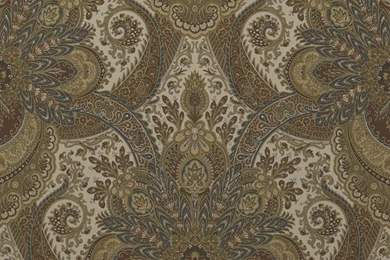 Marmande Paisley Manor Blue By Ralph Lauren Fabric