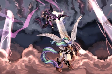 Princess Celestia And Twilight Sparkle Wallpapers   Cartoon ...