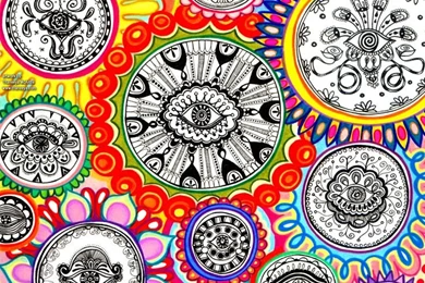 Free Twitter Backgrounds :: Featuring The Funky Art Of Thaneeya ...