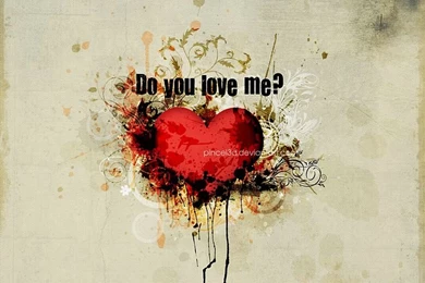 Do You Love Me? Abstract Valentine's Wallpapers 10   Wallcoo.net