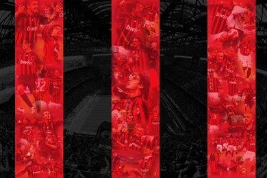 Ac Milan Stripes Wallpaper, Football Pictures And Photos