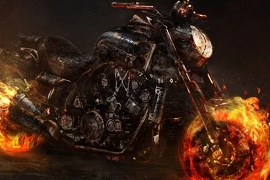 Wallpapers Ghost Rider 2, Bike, Motorcycle, Yamaha Vmax Wallpapers ...